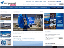 Tablet Screenshot of aeronews.pl